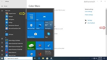 How to Show Scroll Bar In Start Menu, Settings | Windows 10