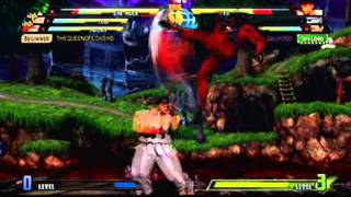 THEQUEENOFLOVEHD (She-Hulk/Tron/Phoenix) vs (Wesker/Ryu/Viper)