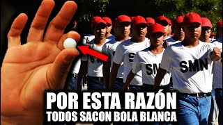 Why did ALMOST EVERYONE DRAW A WHITE BALL in the MEXICAN NATIONAL MILITARY SERVICE DRAW