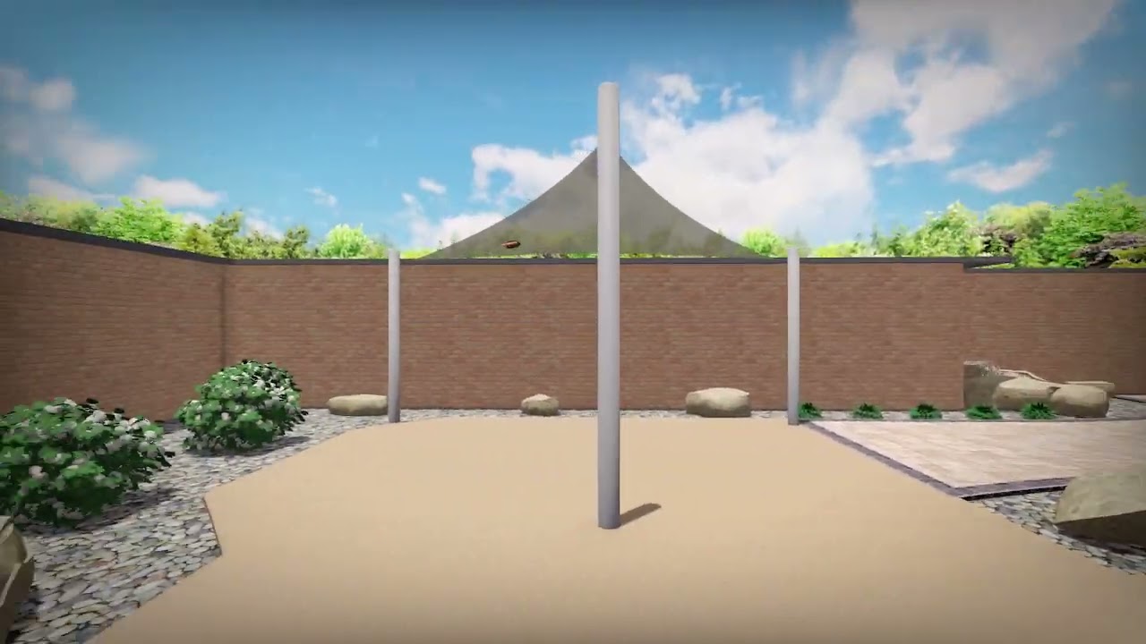 Christ The King Manor Courtyard