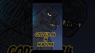 Godzilla 84 on new york #kaijumoments  #kaiju  #godzillavskong  #godzilla1984