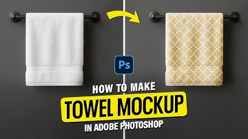 How To Make Towel Mockup in Photoshop | Photoshop Tutorial 2025 | Am Graphix