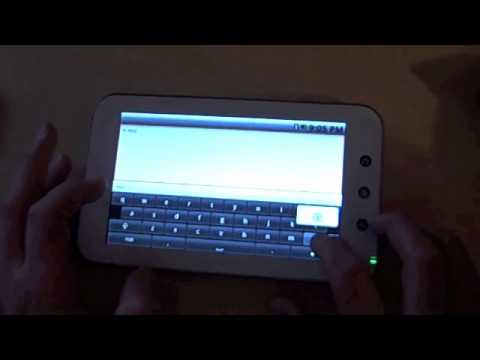 Text Input On The Camangi WebStation 1 Text Input On The Camangi Webstation