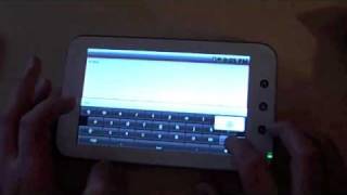 Text Input On The Camangi Webstation