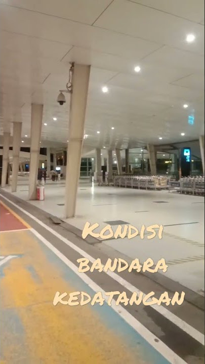 Suasana Di Malam Hari Bandara kuala Namu Sangat Megah