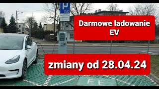 Darmowe ładowanie auta elektrycznego w Warszawie