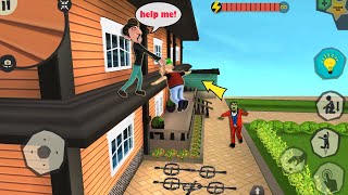 Scary Robber Home Clash Update Special Levels Control Brian Troll Felix & Lester part 888 screenshot 3