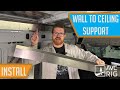 Say GOODBYE to Uneven Edges! | AVC Wall to Ceiling Support Installation on Ford Transit | Van Life