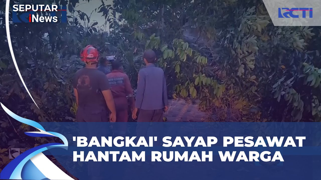 Hujan Badai di Bogor, 'Bangkai' Sayap Pesawat Hantam Rumah Warga |FULL SIS (30/12)