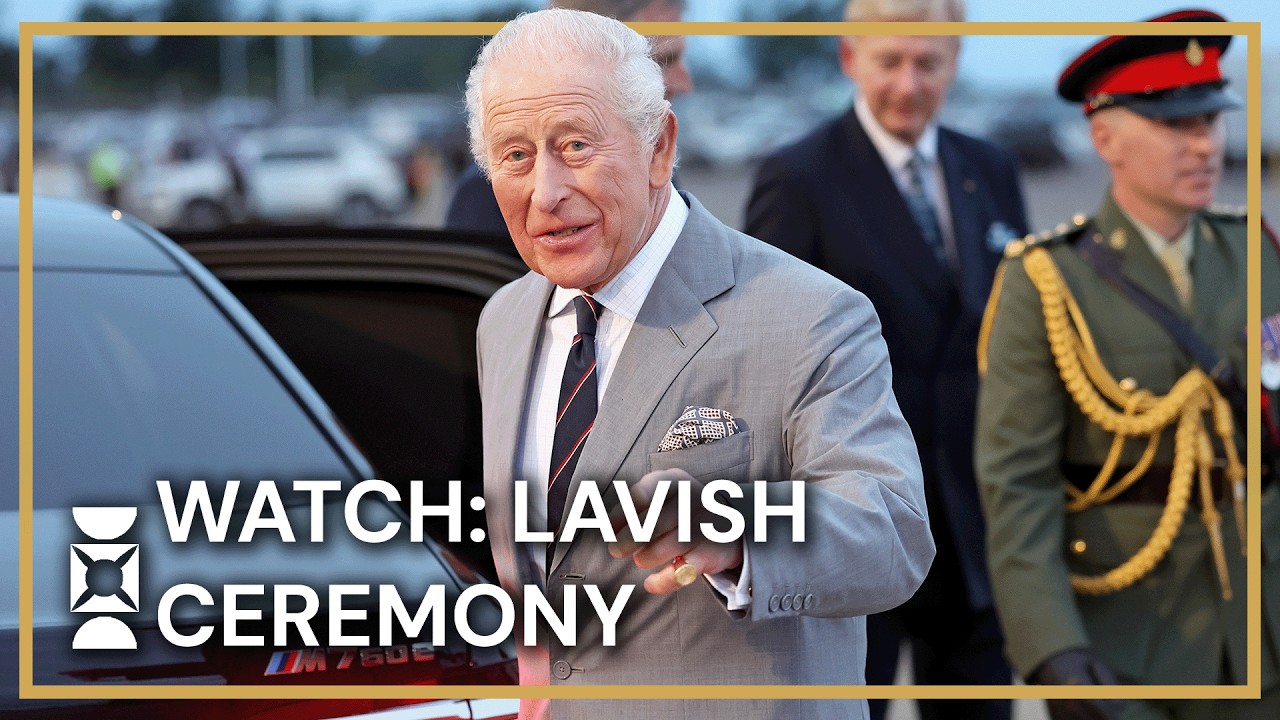 WATCH: King Charles Receives Extravagant Welcome to Bermuda
