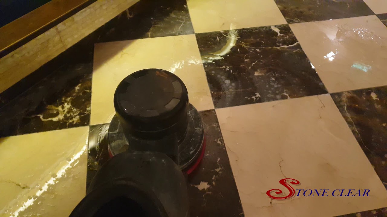 Stone Clear   Cream Marfil & Dark Emperador  Restauration