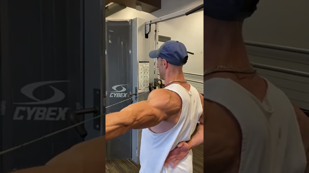 Standing Cable Exercise For Building Strong Rear Delts!