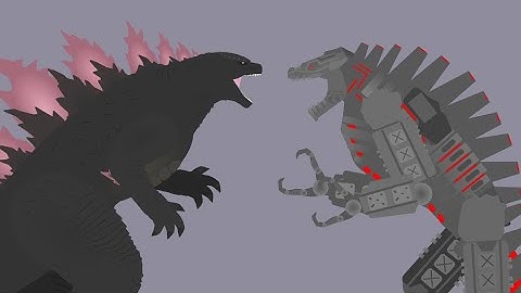 Godzilla Evolved vs Mechagodzilla 2021 Stick Nodes Pro