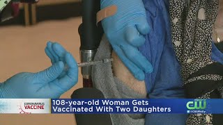 108-Year-Old Philadelphia Woman Receives COVID-19 Vaccine