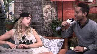 Baby Daddy's Tahj Mowry visit the Pretty Little Liars set on Hey Tucker