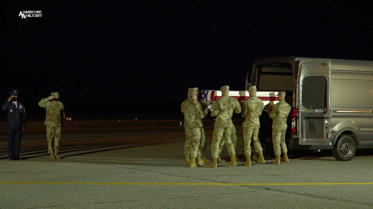 Air Force Chief Master Sgt. Tresse Z. King - Dignified Transfer