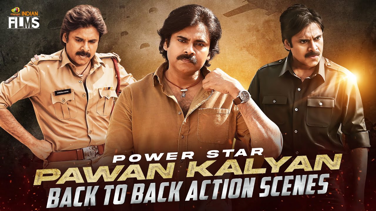 Powerstar Pawan Kalyan Back To Back Action Scenes | Pawan Kalyan Best Action Scenes | Indian Films