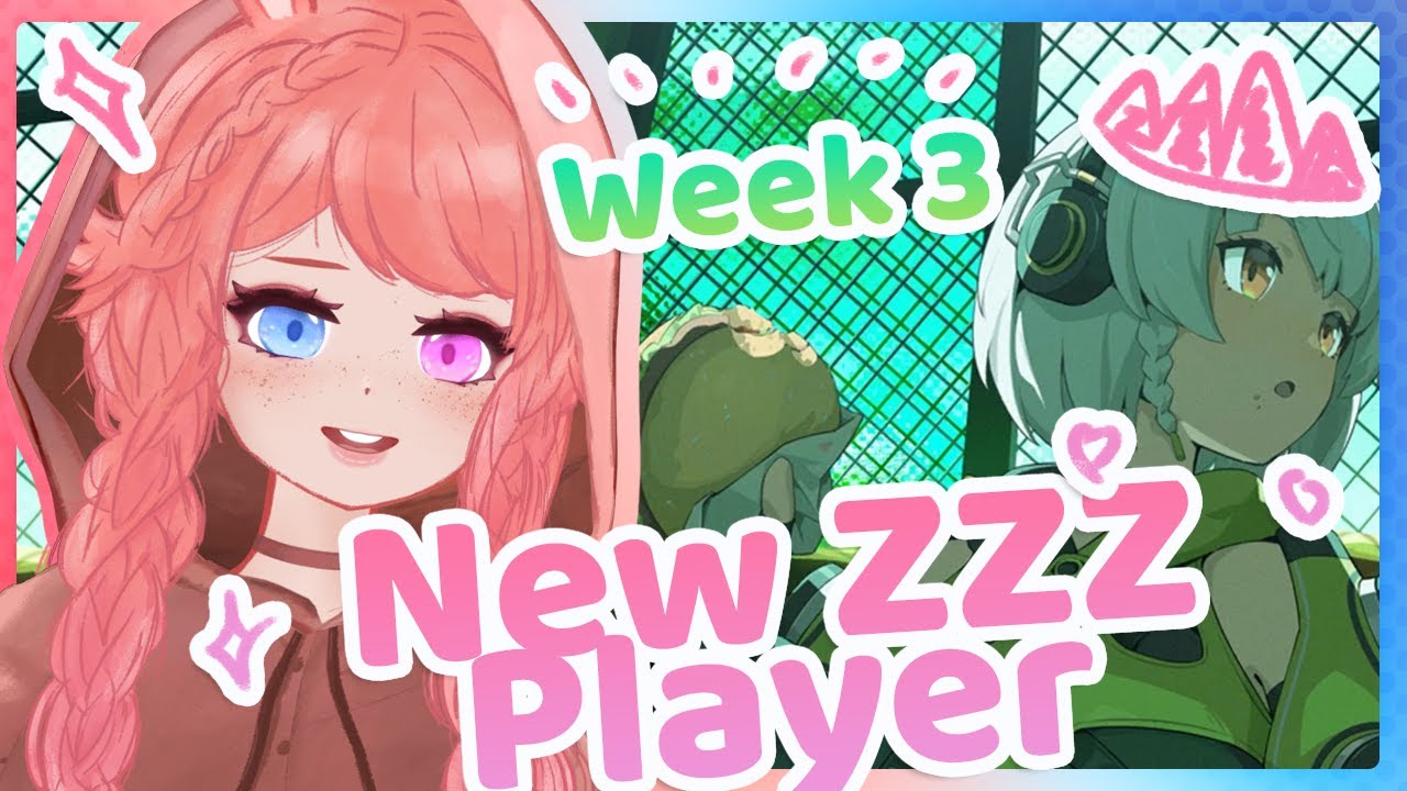 🐇 NEW PLAYER DOING MAIN STORY & ELLEN'S STORY🥕 WEEK 3 OF ZZZ🌸 !discord 💖