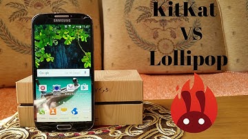 Galaxy S4: Android Kitkat 4.4.2 vs Android Lollipop 5.0 [Antutu]
