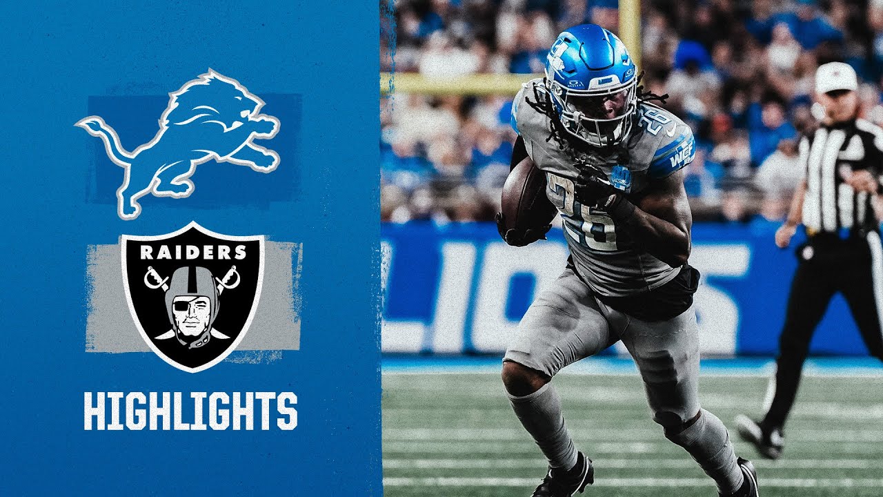 detroit lions vs lv raiders