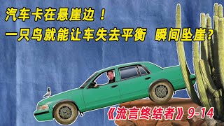 流言终结者：车子卡在悬崖边！一只小鸟就能让车失去平衡！瞬间坠崖？（S9E14）