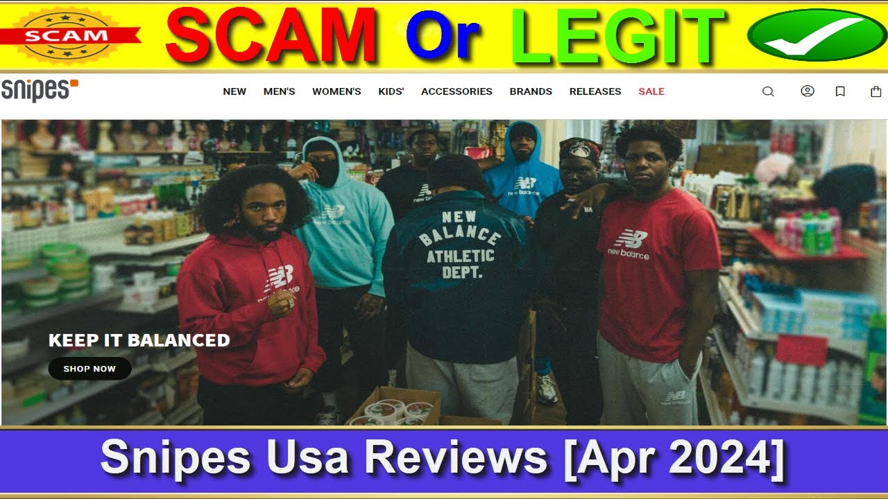 Snipes Usa Reviews (April 2024) Is Snipesusa A Legit Site