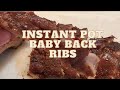 INSTANT POT BABY BACK RIBS