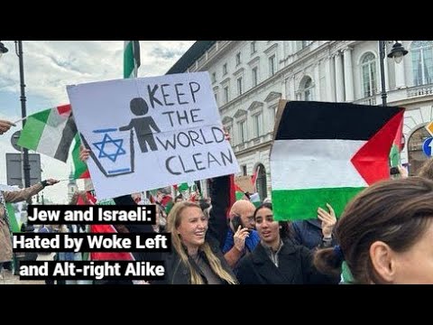 Video thumbnail — Jews Hated by Woke Left and Alt-right Alike (with Conor Ryan, Eyes Wide Open)