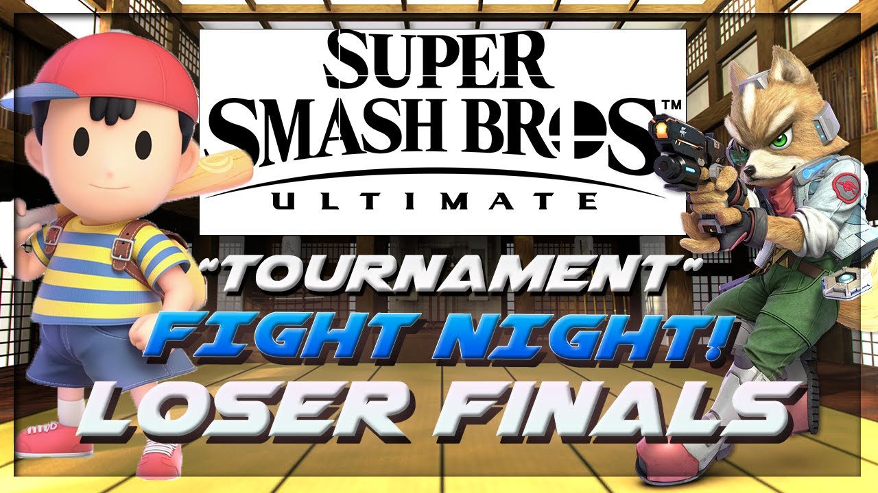 "FIGHT NIGHT" Loser Finals Ace-Addashiro (Fox) VS. Alex (Ness & Lucas) SSBU Ultimate Tournament