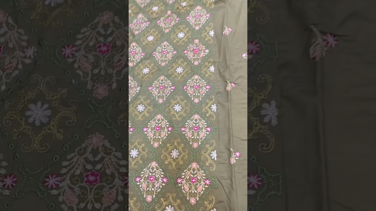 Ufaaq by Gulljee luxury embroidered lawn 3pc😍Latest Summer collection 🙂‍↔️Fine Quality fabric😇