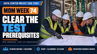 Full Data Center MOM Week 74 | Commissioning Prerequisites and Accepted Boundaries B News