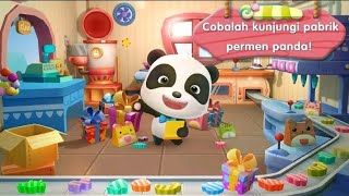 Permainan Toko Permen Panda Kecil screenshot 1