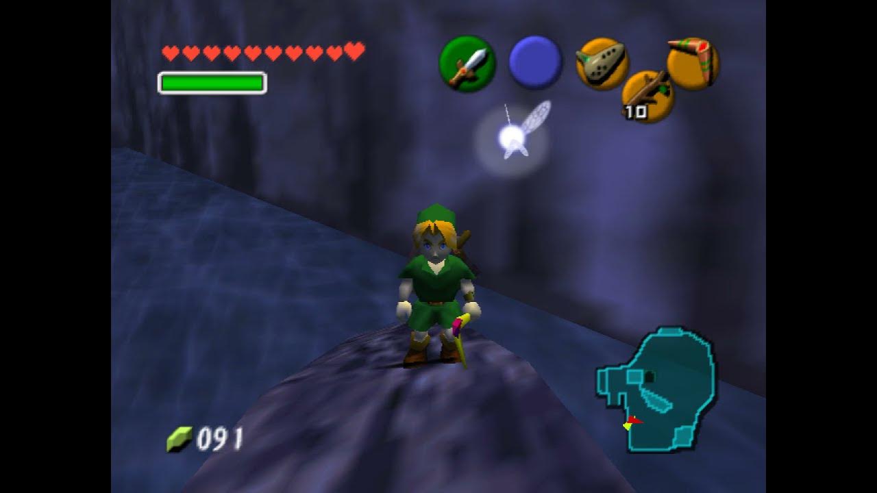 Ocarina of Time Zora's Fountain Boomerang Gold Skulltula 35 YouTube