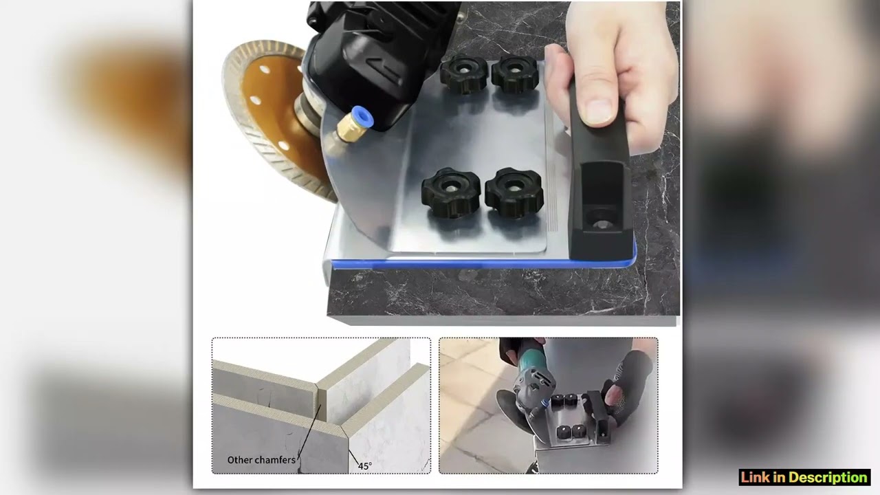 Angle Grinder Stand for Tile 45 Chamfer Cutting Angle Grinder Stand Grinder Holder Special Cutting
