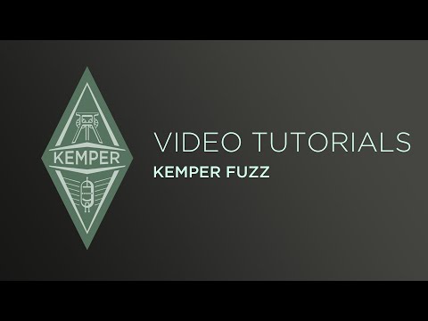 Kemper Profiler Tutorials - Kemper Fuzz (english)