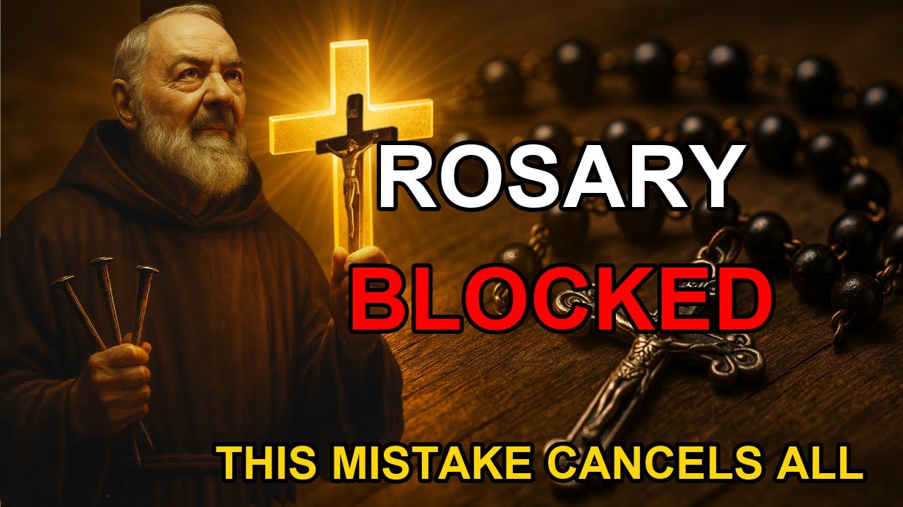 The ROSARY Does NOT WORK for SOULS If You Make This MISTAKE PADRE PIO Revealed How to Fix