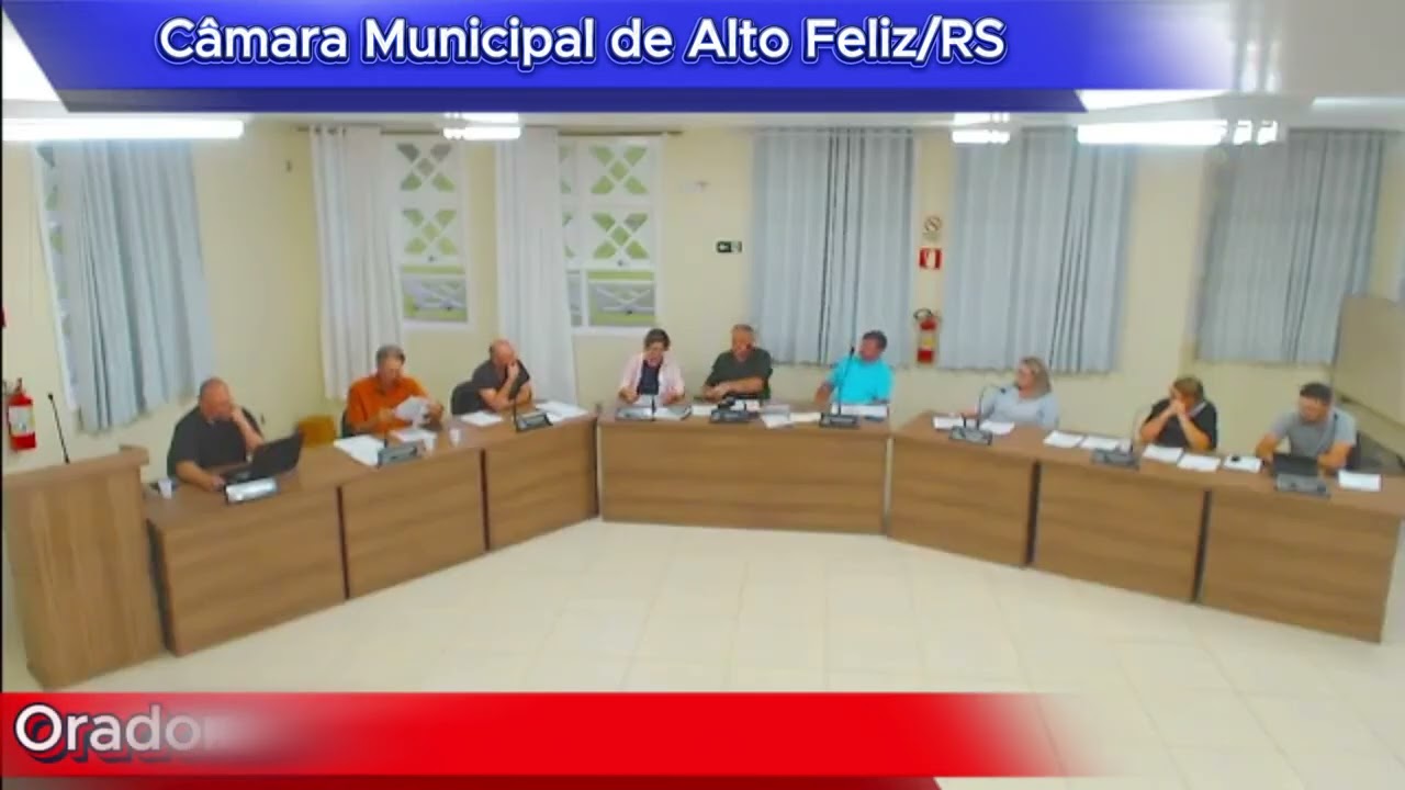 Sessão Ordinária 21/2025, Câmara Municipal de Alto Feliz, 09/12/2025.