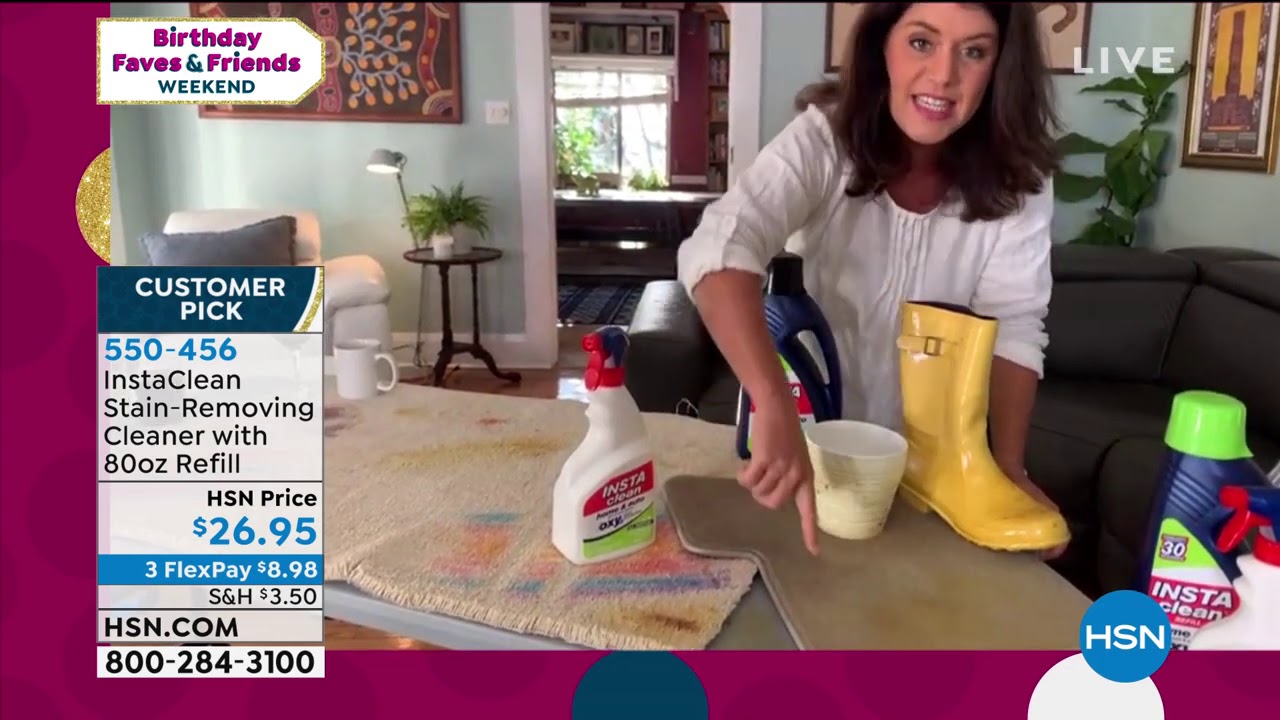 InstaClean StainRemoving Cleaner with 80 fl. oz. Refill