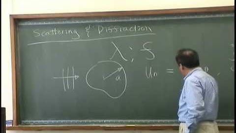 [Lecture 21-1: Diffraction and Scattering 2] Introduction to Acoustics by Prof. Yang-Hann Kim