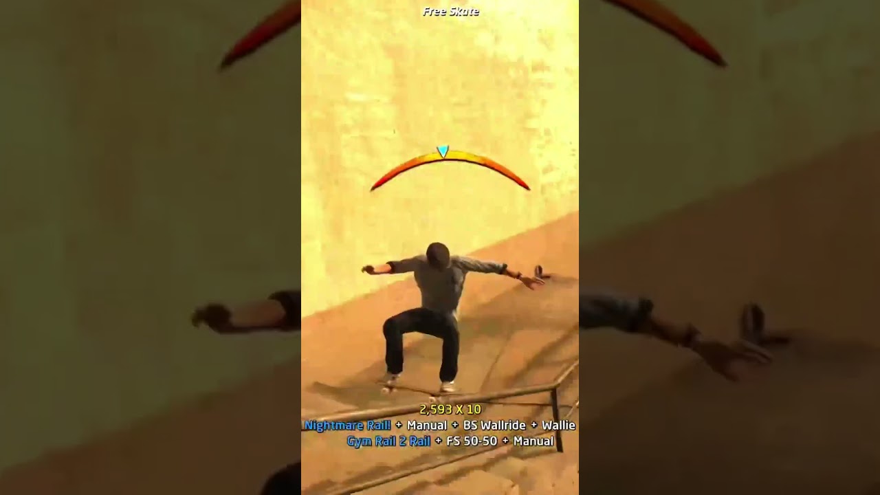 Railing Kill got there (hard) THPS 1&2