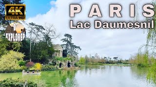 【4K】🇫🇷Paris Spring Walking Tour》Daumesnil Lake(Lac Daumesnil)2021