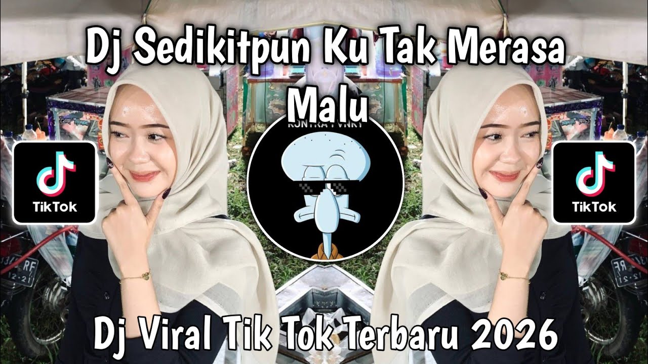 DJ SEDIKITPUN KU TAK MERASA MALU || DJ JOMBLO HAPPY SLOW BASS VIRAL TIKTOK  TERBARU 2026