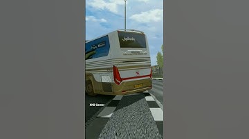 Kallada Scania Bus On Devider 🥰🥰 #shorts