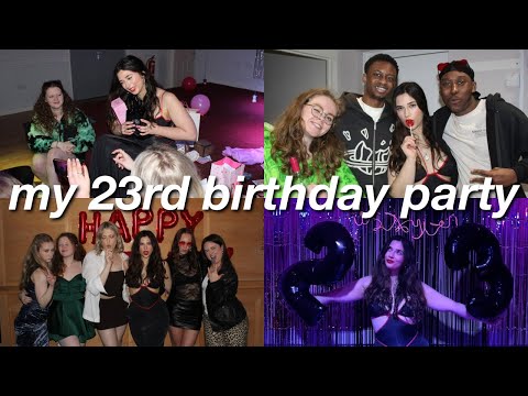 MY 23RD BIRTHDAY PARTY || everyone travelled to my hometown for drinks, games & dancing!