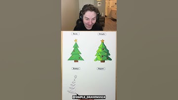How To Draw Christmas Tree 😳