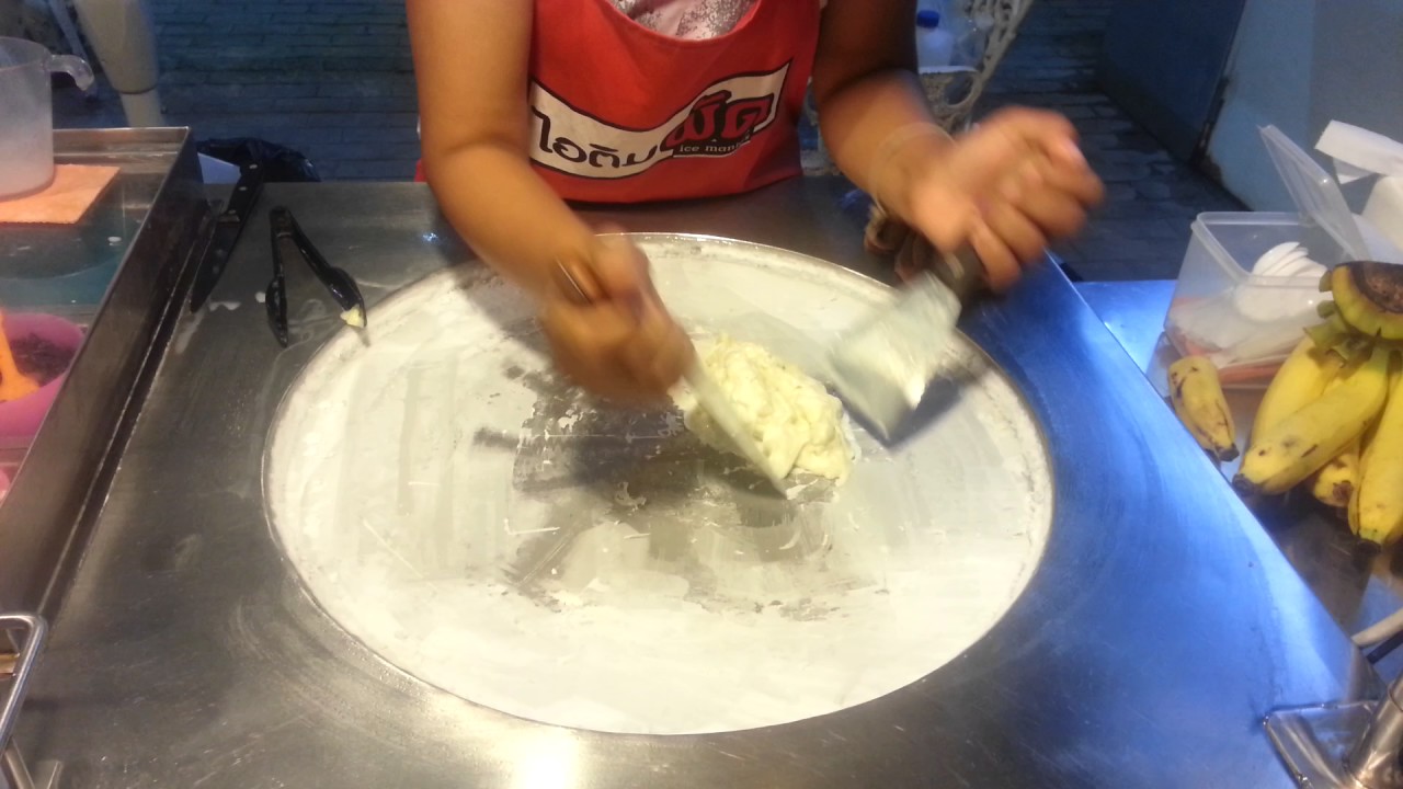Thai Fried Ice Cream, Phuket, Patong YouTube