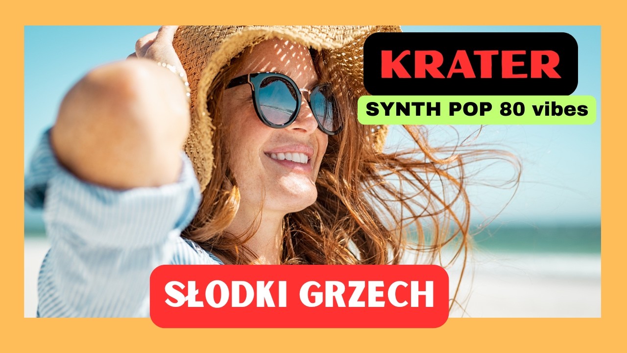 Krater Słodki grzech (Official Video) Euro Disco Synth Pop AI