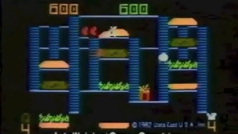 Intellivision - Burgertime Commercial (Remastered)