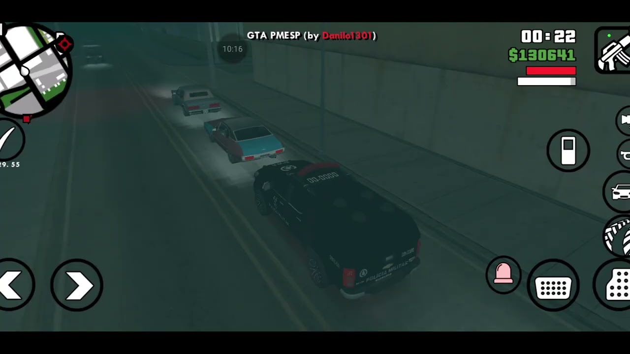 GTA SA MOD POLÍCIA : POLÍCIA PATRULHANDO BEBEDO 😡😡