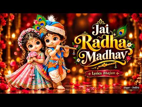 Jai Radha Madhav With Lyrics - Radha Krishna Dhun | Best Of ISKCON Kirtan | राधा कृष्णा कीर्तन